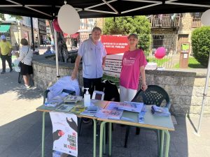 #DiaMundialSinTabaco   #vapers en Cabezon de la Sal , con Centro de Salud Saja A…