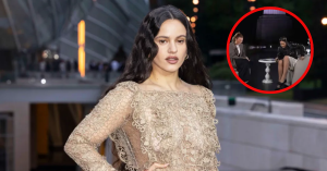 ¡Momento inesperado! Rosalía se vuelve viral al huir de una cucaracha durante entrevista en Brasil