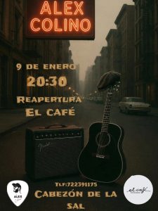 Música en directo en El Café
Este viernes 9 de enero, a las 20:30 h, El Café de …