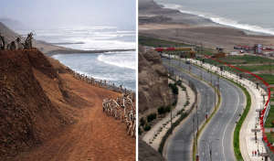 ¡Sorprendente! Así lucía la bajada a la playa Marbella antes de su construcción en Magdalena