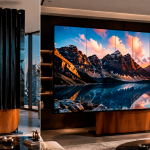 China presenta un moderno televisor de 135 pulgadas que se dobla en 5 partes para facilitar su transporte e instalación en casa