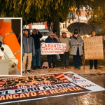 Ciudadanos protestan por visita de Keiko Fujimori en Huancayo: «Aquí la repudiamos»