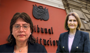 Delia Espinoza sobre renuncia de Luz Pacheco al TC: «De pronto está quemando un poco el puesto»