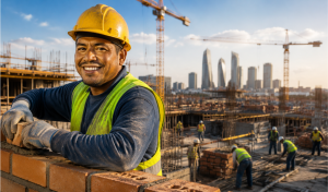 Colombiano es contratado en España como Albañil ante creciente demanda: «Trabajando en la construcción gano unos 60 € al día y me alcanza para vivir»