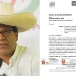 Roberto Sánchez solicita a Junta de Portavoces incluir derogación de leyes procrimen en próximo pleno del Congreso