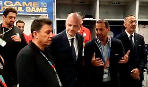 DT de Irán confrontó a Gianni Infantino en los vestuarios: «Somos la selección más oprimida del Mundial 2026»