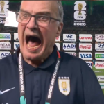 Marcelo Bielsa perdió los papeles y empezó a gritar en plena entrevista tras eliminación de Uruguay del Mundial 2026: «¡Dale de una vez!»