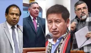 Fiscalía inicia investigación contra Guido Bellido, Alex Paredes, Esdras Medina y Edgar Tello por presuntos sobornos