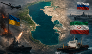 El lago más grande del mundo, rico en petróleo y gas, se convierte en un nuevo escenario de guerra entre Rusia, Ucrania e Irán