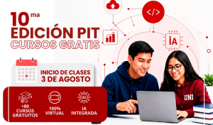 ¡Gran oportunidad! UNI ofrecerá más de 80 cursos gratuitos de inteligencia artificial, programación y ciberseguridad