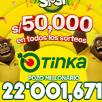 Resultados de La Tinka del domingo 2 de agosto: consulta los números ganadores, premios del Pozo Millonario, boliyapa, S/50.000 y más