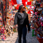 Simone Biles llegó a Perú y quedó maravillada con Cusco: «Estoy encantada con lo hermoso que es este país»