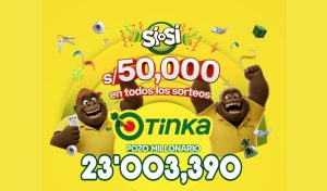 ¿Reventó? Resultados de La Tinka del domingo 9 de agosto: números ganadores, Pozo Millonario, boliyapa, S/50.000 y más
