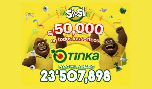 Resultados de La Tinka del miércoles 13 de agosto: números ganadores, premios del Pozo Millonario, boliyapa, S/50.000 y más