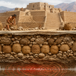 Hace 5.000 años, la primera civilización de Perú enfrentaba los terremotos con una ingeniosa técnica oculta bajo sus construcciones