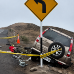 Tragedia en Pasamayo: conductor pierde la vida al despistar su vehículo y dar varias vueltas de campana en plena Panamericana Norte