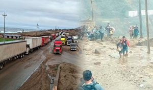 Panamericana Sur sigue bloqueada por huaicos: pasajeros llevan cinco días varados y exigen al Gobierno una solución
