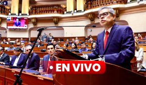 EN VIVO Luis Galarreta y gabinete Congreso: diputados debaten plan de trabajo presentado por el Ejecutivo