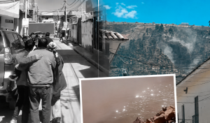 ¡Familias unidas, abrazadas y desprendimientos de rocas! Las imágenes que exponen el intenso terremoto de 7.2 en Ayacucho
