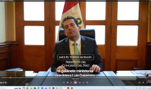 Congreso: cortan transmisión del Pleno de Diputados para pasar video de Miguel Torres