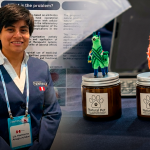 Veterinaria peruana de 24 años ganó medalla de oro en Corea del Sur y creó una novedosa fórmula cicatrizante con plantas naturales para mascotas.