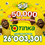 Resultados de La Tinka del domingo 30 de agosto: números ganadores, premios del Pozo Millonario, boliyapa, S/50.000 y más