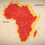 África ya no se verá tan pequeña: este es el nuevo mapa aprobado por la ONU para mostrar su tamaño real y dejar atrás a Mercator