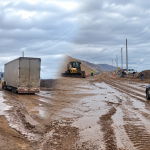 Lluvias en el sur provocan huaico en el kilómetro 316 de la Costanera Sur entre Tacna y Moquegua