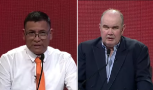 López Aliaga: “El Gobierno que usted representa tiene 300 muertos”; Daza responde: “Te sigue doliendo la presidencia”