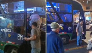 Ataque a bus de la empresa Machupicchu en la av. Universitaria deja heridos a chofer y pasajera