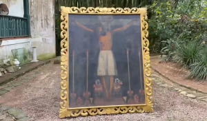 Recuperan en Río de Janeiro pintura peruana del siglo XVII vinculada a la Escuela Cusqueña: iba a ser subastada ilegalmente por Internet