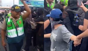 Estudiantes de la PUCP denuncian que policía amenazó con disparar contra ellos durante protesta