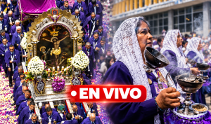 ¿Dónde se encuentra la imagen del Señor de los Milagros este domingo 18 de octubre? Sigue EN VIVO el recorrido de la procesión