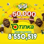 Resultados de La Tinka del miércoles 21 de octubre: números ganadores, premios del Pozo Millonario, boliyapa, S/50.000 y más